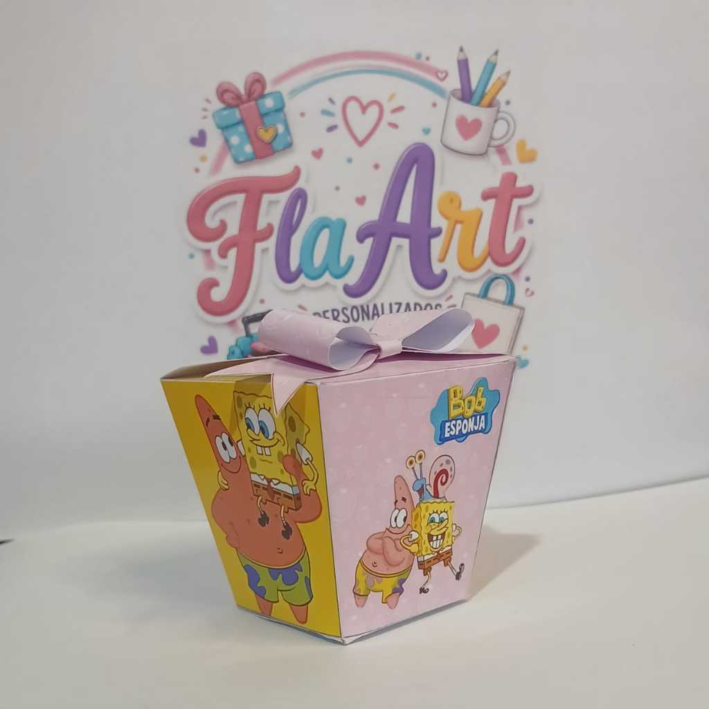 Caixinha Sushi Personalizada para Festa | Lembrancinha Infantil | Aniversário | Escolha o Tema
