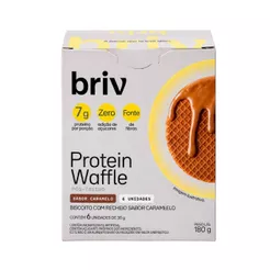 Whey Protein Waffle 6 Unid - Briv