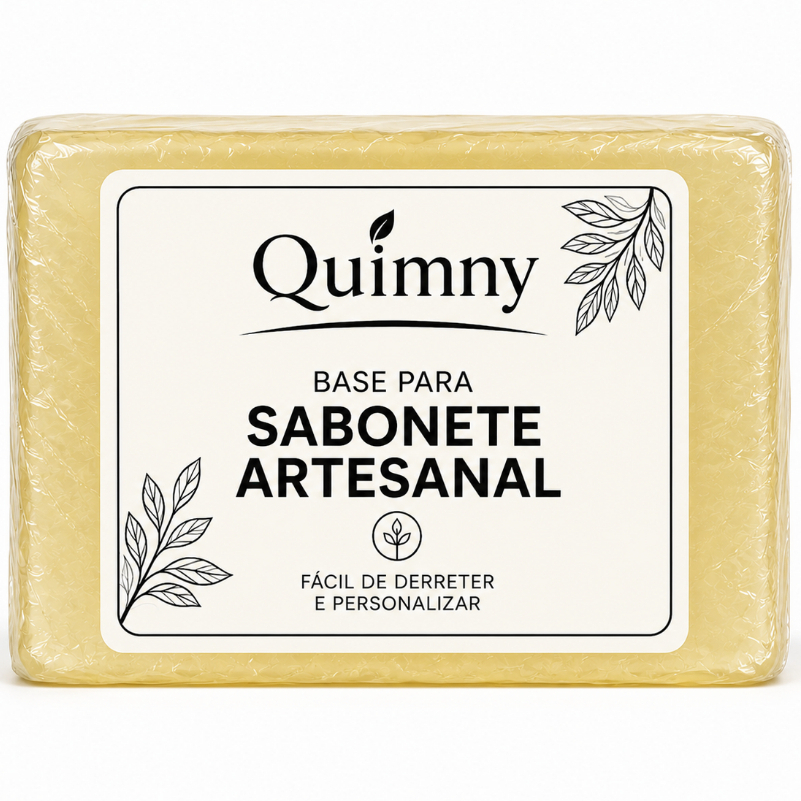 Base Glicerinada Transparente QUIMNY – Para Sabonete Artesanal Premium