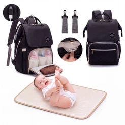 Mochila Maternidade Lequeen Bebê Bolsa Feminina Bolso Térmico