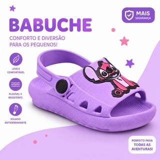 Sandalia Infantil Babuche Menina Confortavel e Antiderrapante Sandalia Baby....