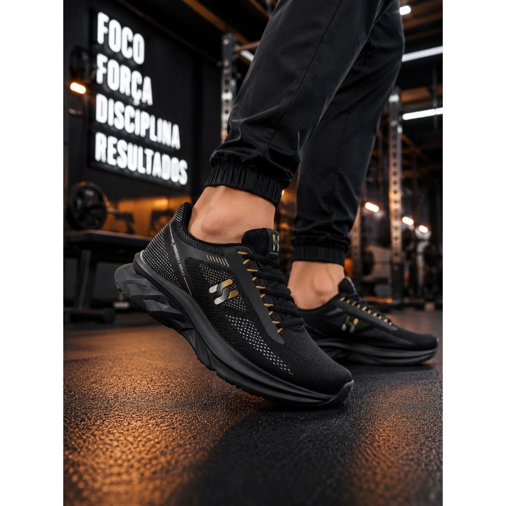 Tênis Run Masculino Esportivo Academia Confortável Casual Caminhada