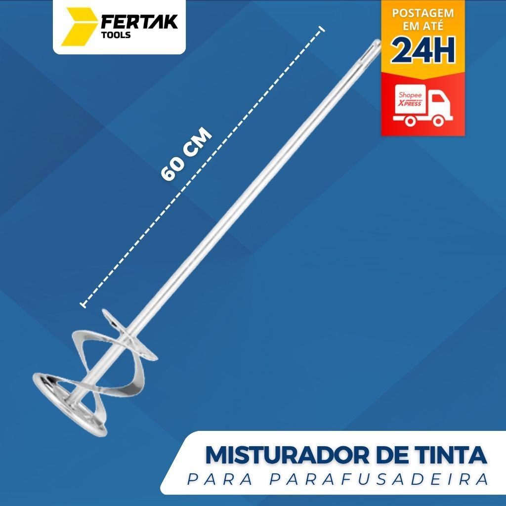 Misturador De Tintas SDS 100 X 60 10MM 7326 Fertak
