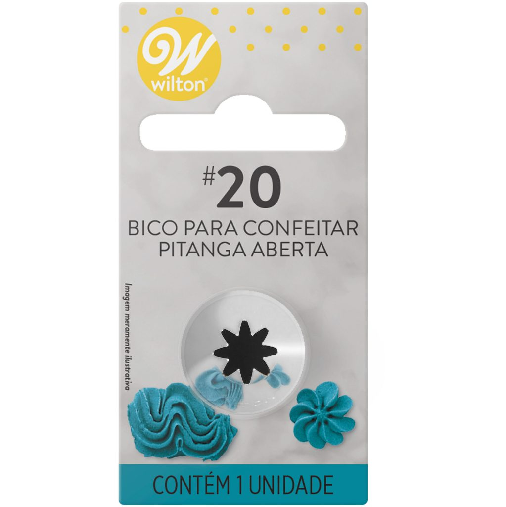 Bico De Confeitar 20 Pitanga Aberta Wilton