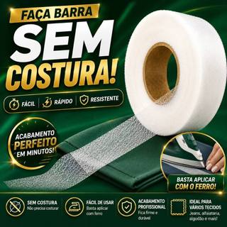 FITA BARRA SEM COSTURA! bainha Barra Calça Jeans Roupa Bainha cortina Ferro tik tok insta…