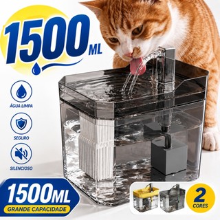 Kit Fonte bebedouro Gatos e Cachorro Bivolt Automática bebedouro gato Bombinha Aquario 1500ML