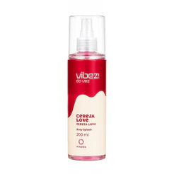 Body Splash Cereja Love Vibez da Vez Hinode 200ml