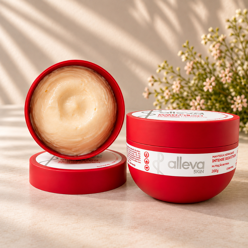 Manteiga Corporal Alleva Skin 200g Escolha sua fragrancia