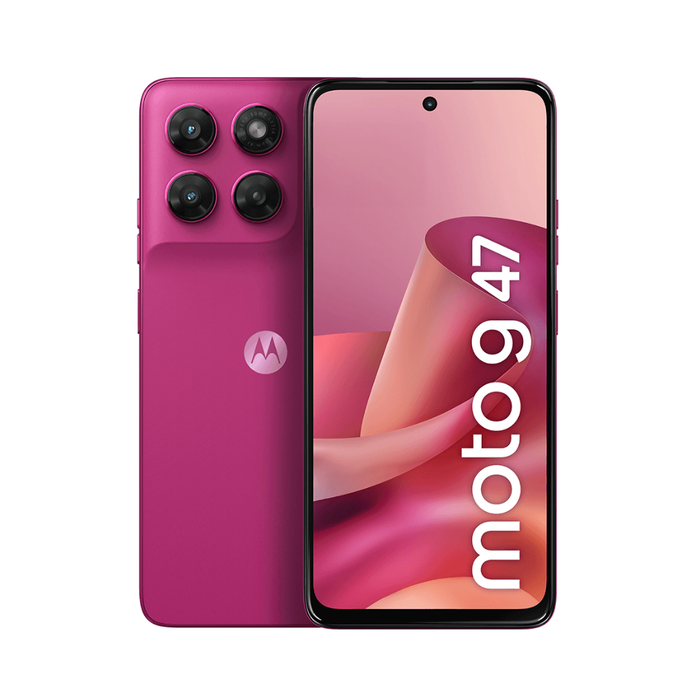 Smartphone Motorola Moto G47 128GB, 5G, 12GB RAM Boost*, Tela 6.7 FHD+, Câm. 50MP - Rosa