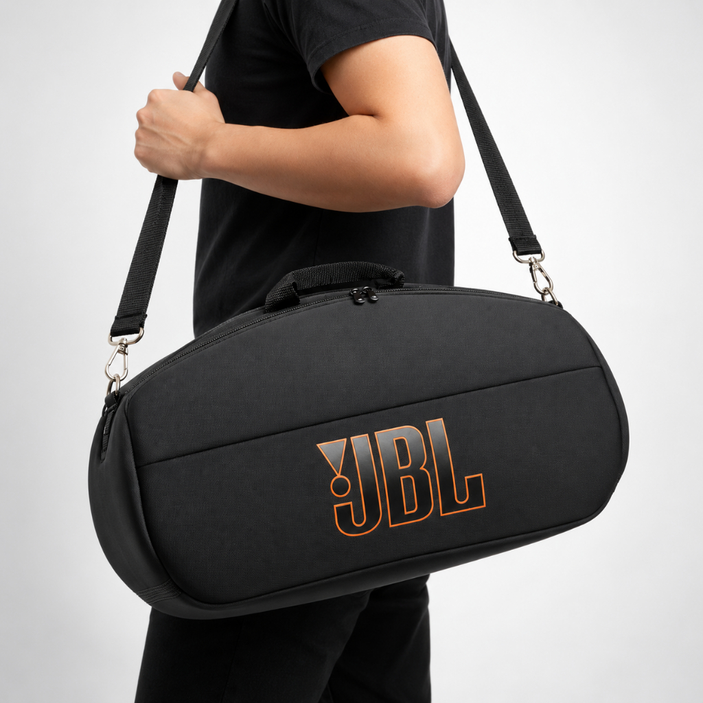 Bolsa Case Capa Para Boombox  3 2 1 4 Espumada Resistencia Estampa Premium Alça Resistente Nova Envio já