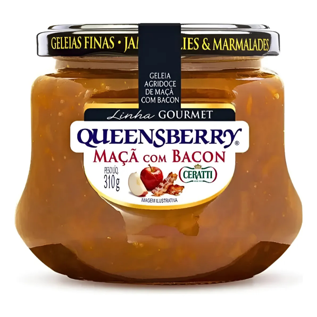 Geleia de Maçã com Bacon Queensberry Gourmet 310g