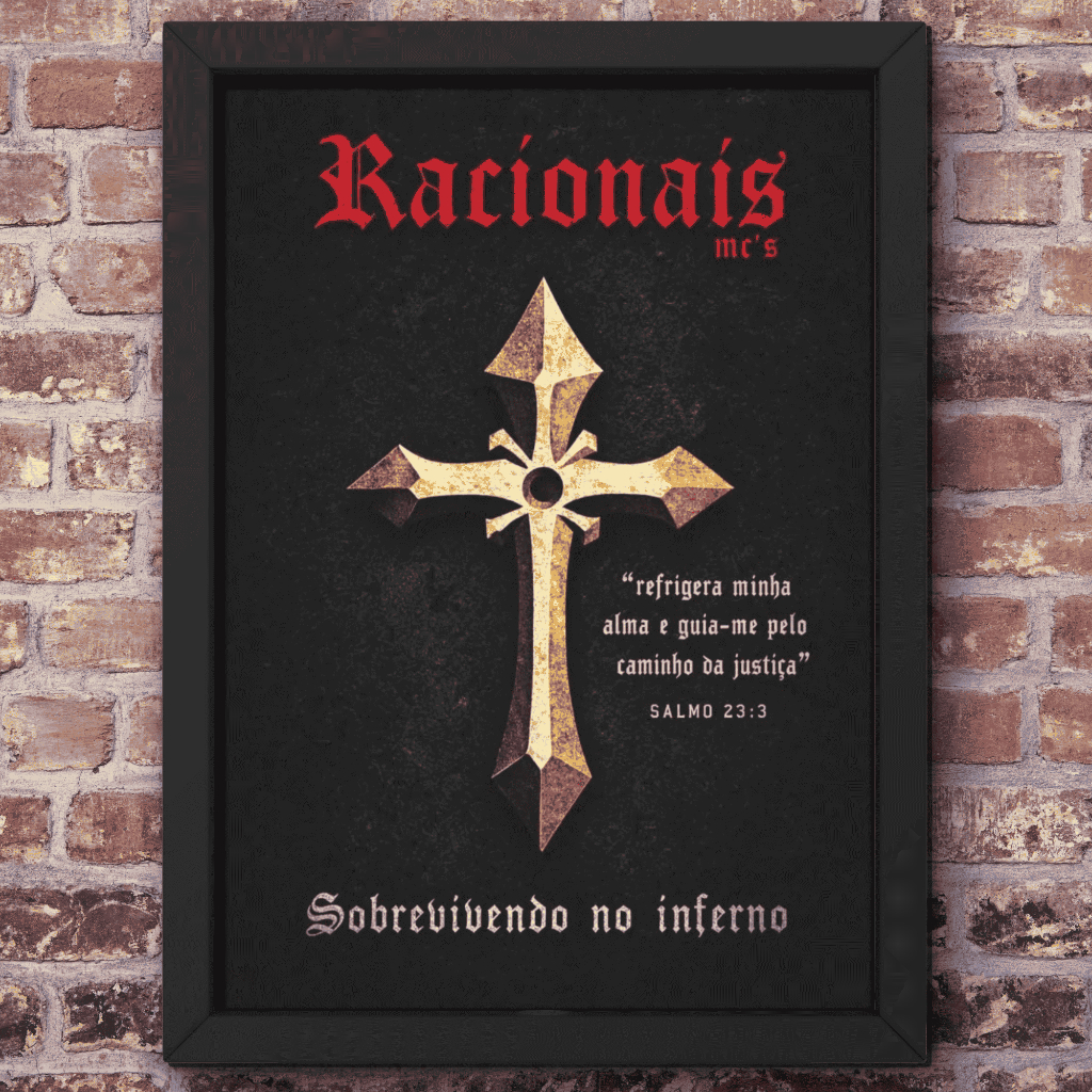 Quadro Decorativo & Placa de MDF - RAP NACIONAL, SABOTAGE, RACIONAIS, PUMAPJL entre outros