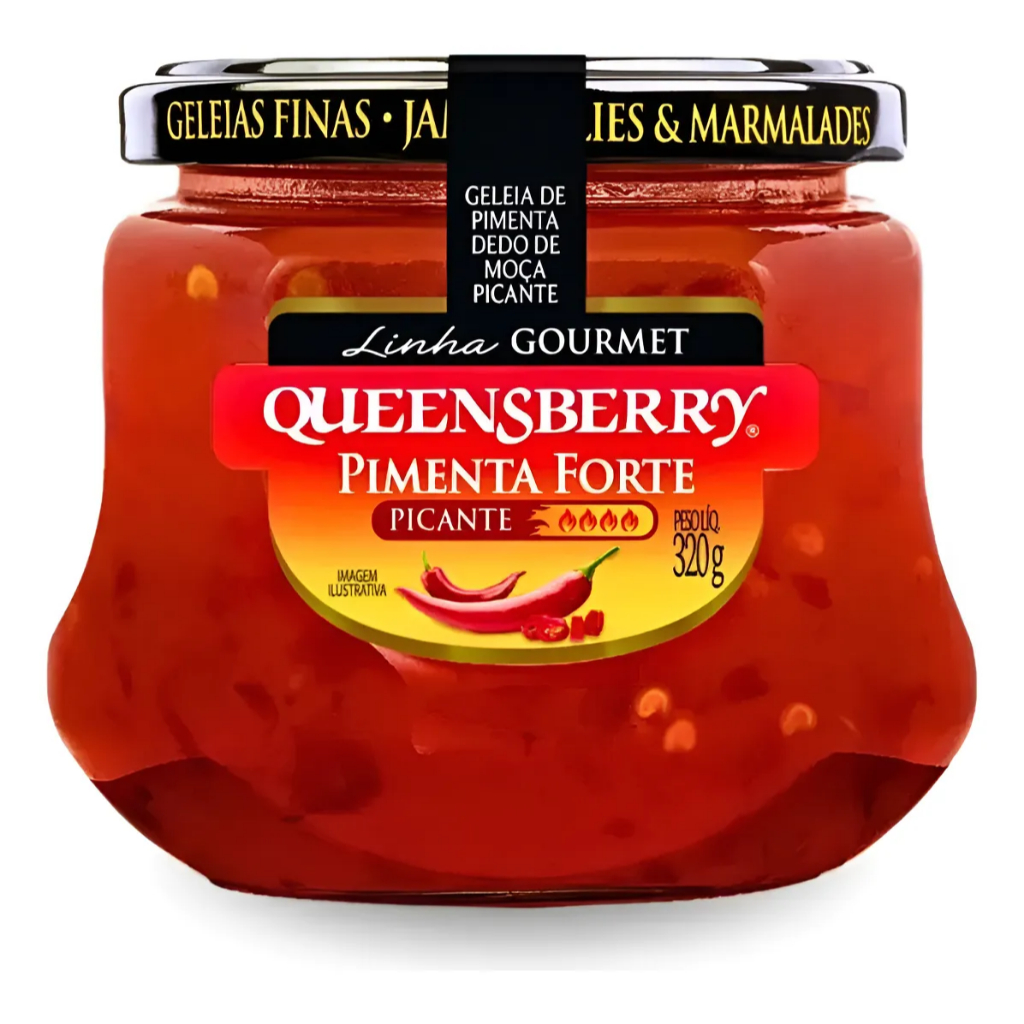 Geleia de Pimenta Forte Queensberry Gourmet 320g