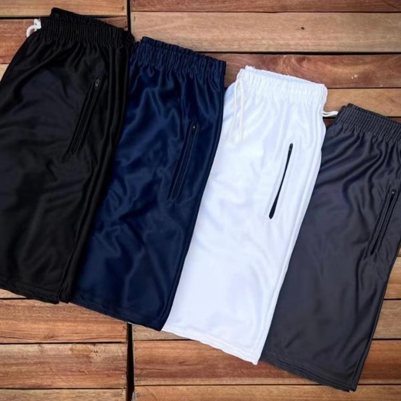 Kit 04 Bermudas Short Masculino Básico Pro Dia-a-Dia - Diversas Cores e Kits - Queima de Estoque!