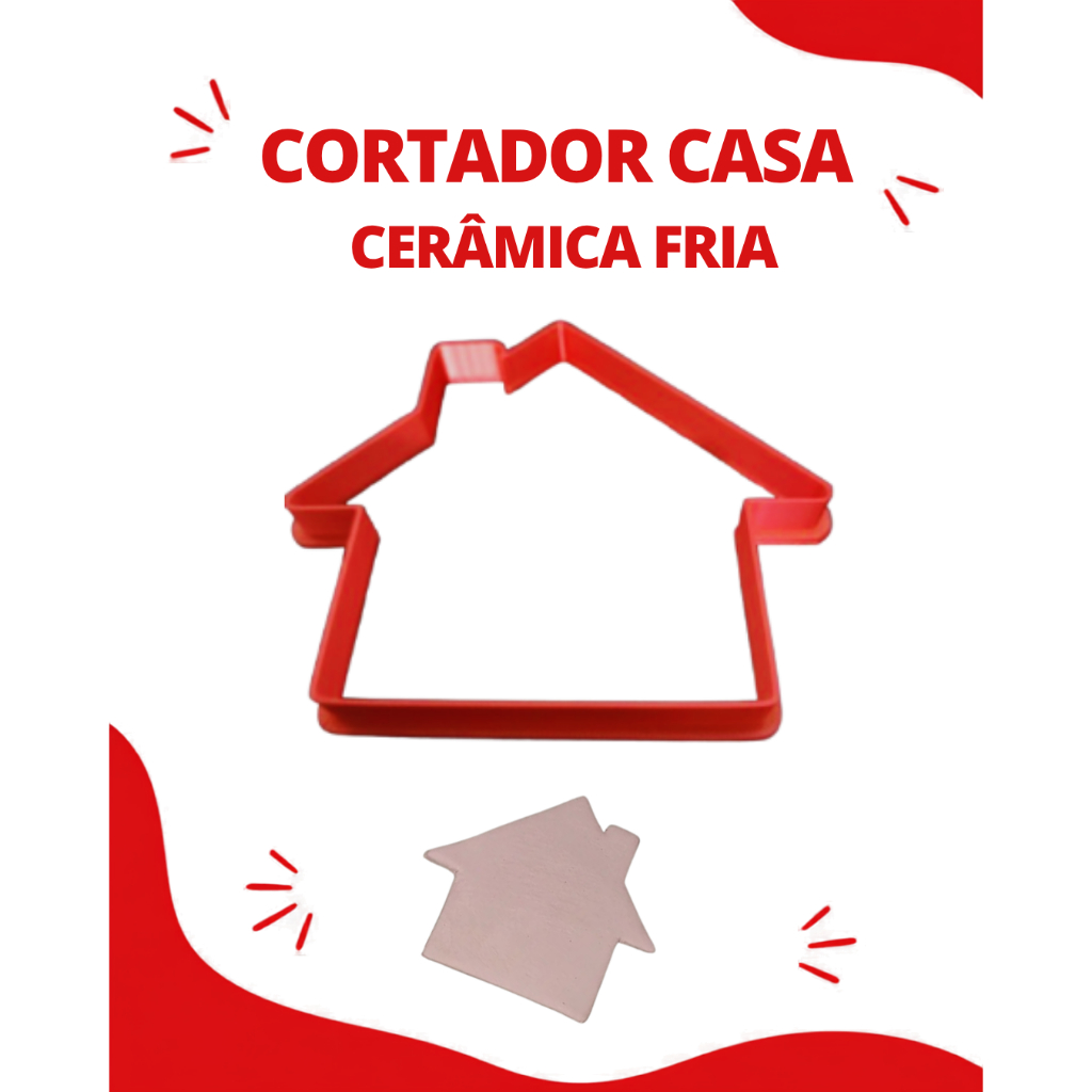 Cortador casa para cerâmica / Cerâmica fria/ Decoraçâo Monand