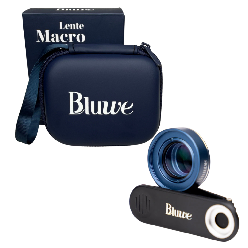 Lente Macro Beauty 4k 30-120mm Celuar Smartphone - Bluwe