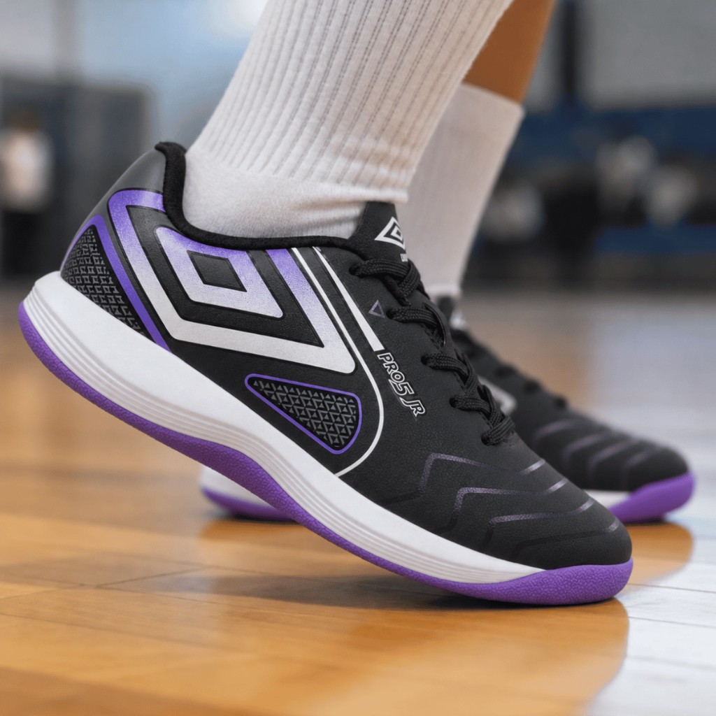 Chuteira Umbro Pro 5 Jr Infantil BR Futsal Billy BR Indoor Conforto Leve Quadra Original Resistente