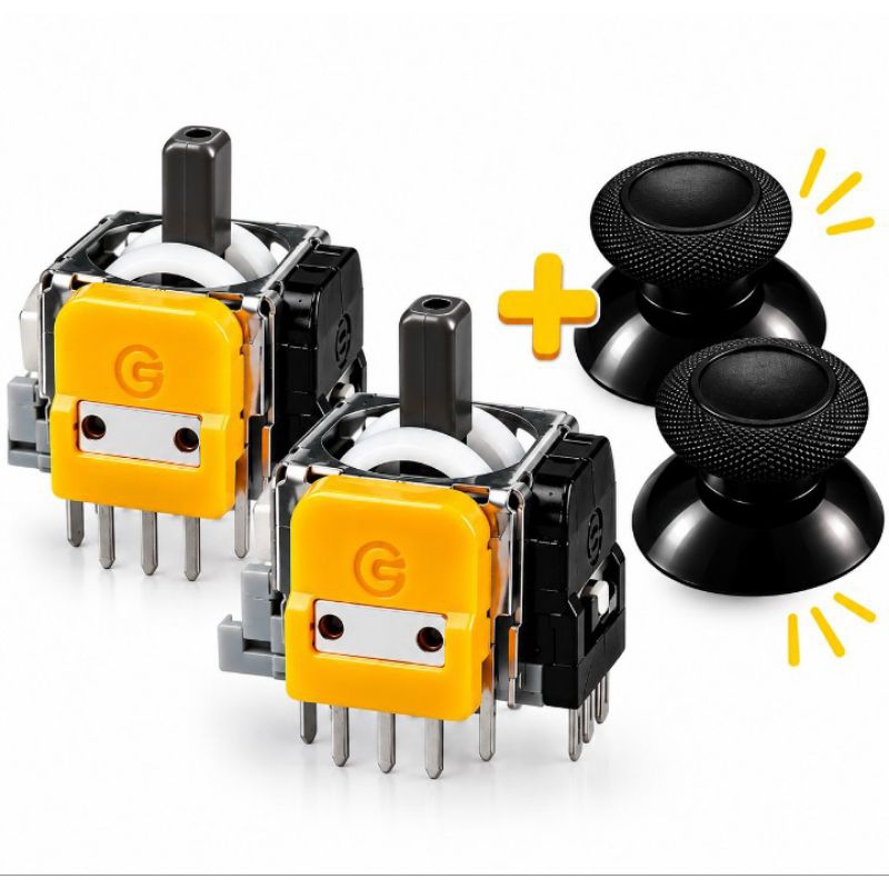 2 Analógicos 3d Magnéticos Hall Effect Para Dualsense Xbox One e Series X E S