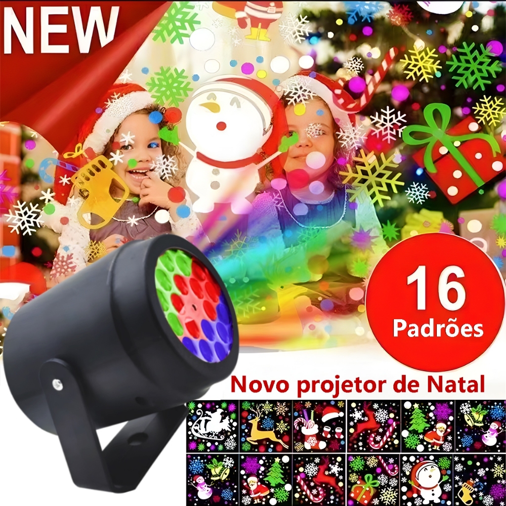 Projetor Natal Festa Luminária Para Teto Sala Cristal Pisca Pisca Natalino Abajur De Cabeceira Luz De Led