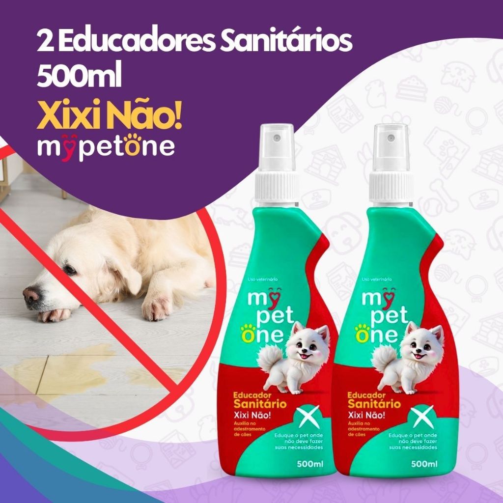 Kit 2 Educador Sanitário Xixi Não Mypetone - 500mL
