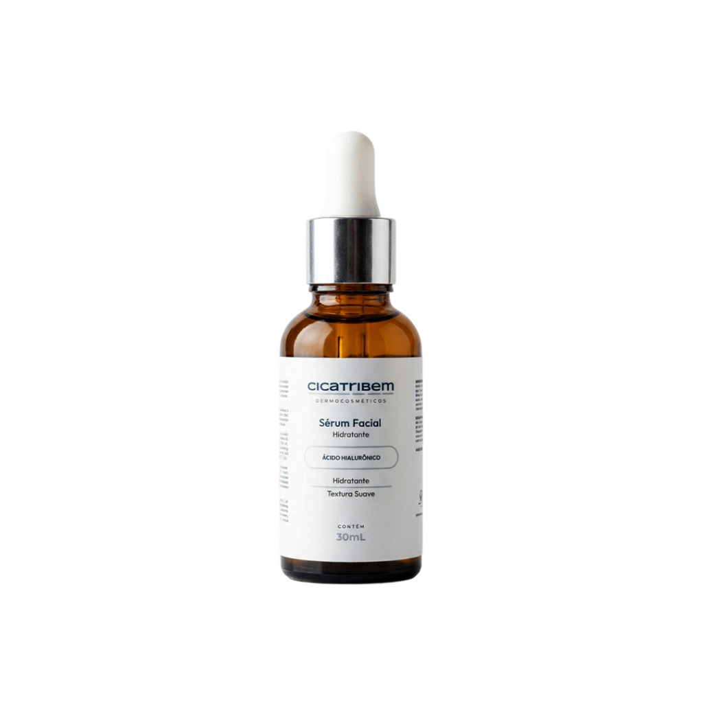 Cicatribem Sérum Facial 30ml — Textura suave, rápida absorção e pele com viço de aparência