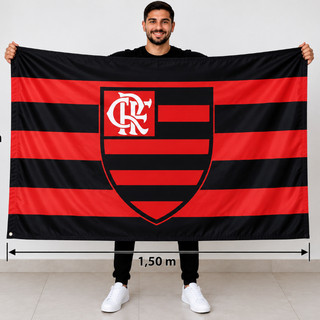 Bandeiras de times do futebol Brasileiro Premium   -1,00m x 1,50m -Tecido de ótima qualidade , face única (PROMOÇÃO)