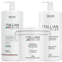 Kit Shampoo E Condicionador 2,5litros Máscara Hidratação 2kg