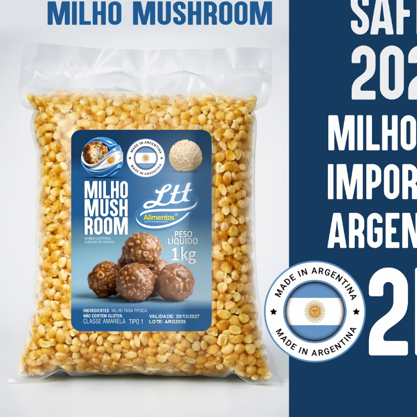 milho mushroom EMB REFORADA 2 kilo argentino
