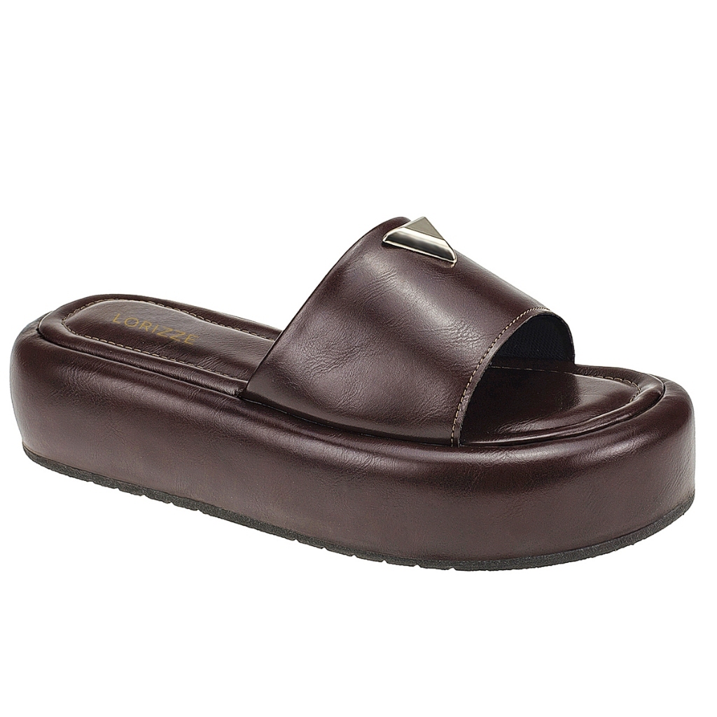 Tamanco Feminino Flatform Plataforma Fashion Confort Lóris Shoes 043-001