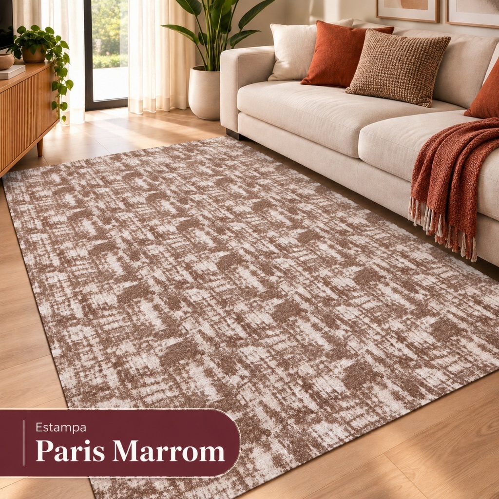 Tapete Sala Quarto Jacquard Premium Diversos Tamanhos Antiderrapante Promoção