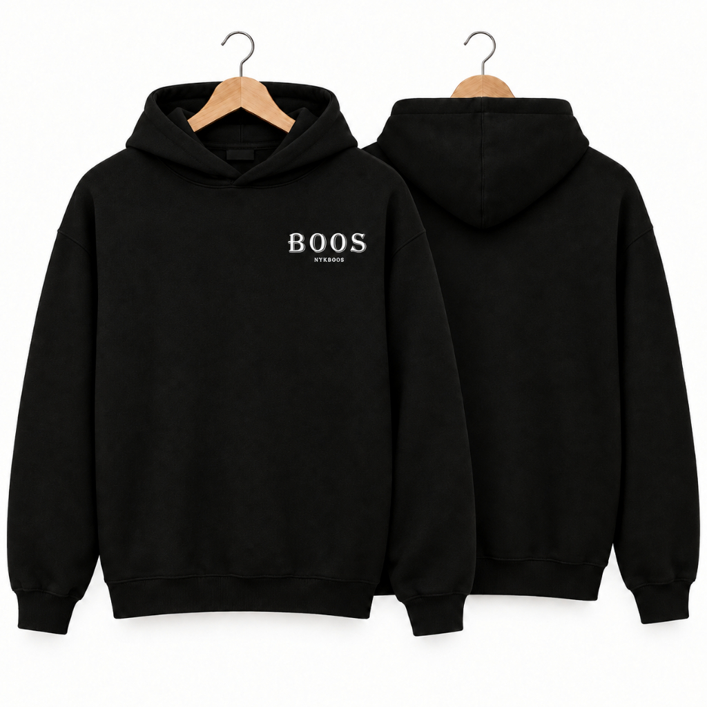Moletom Boos Masculino Feminino Unissex Premium Canguru Moletom Com Capuz E Bolso Forrado Estilo E Conforto