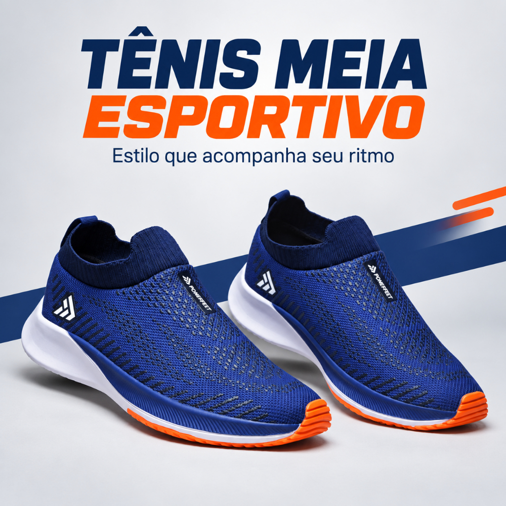 Tênis Meia Ultra Masculino Unissex Leve Resistente Calce Facil Academia Corrida Esportes