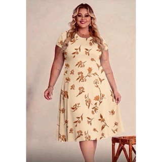 vestido suplex digital nesgado  rodado g gg g1 g2 44/46/48/50/52