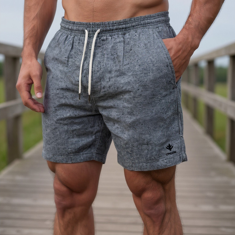 Kit 3 Bermudas Masculinas Linho Elastano Praiana Confortável Verão — DOCE LAR store