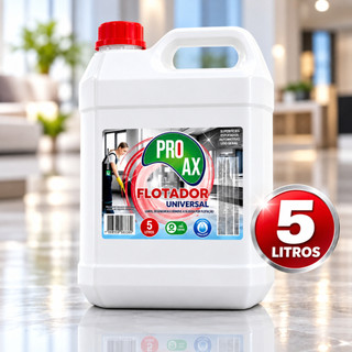 Limpador Flotador Universal 5 Litros ProAx Limpeza Pesada Instantânea Estofados Sofá e Multiuso