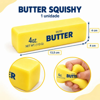 Squishy Antistress Manteiga Cremosa Butter 4oz