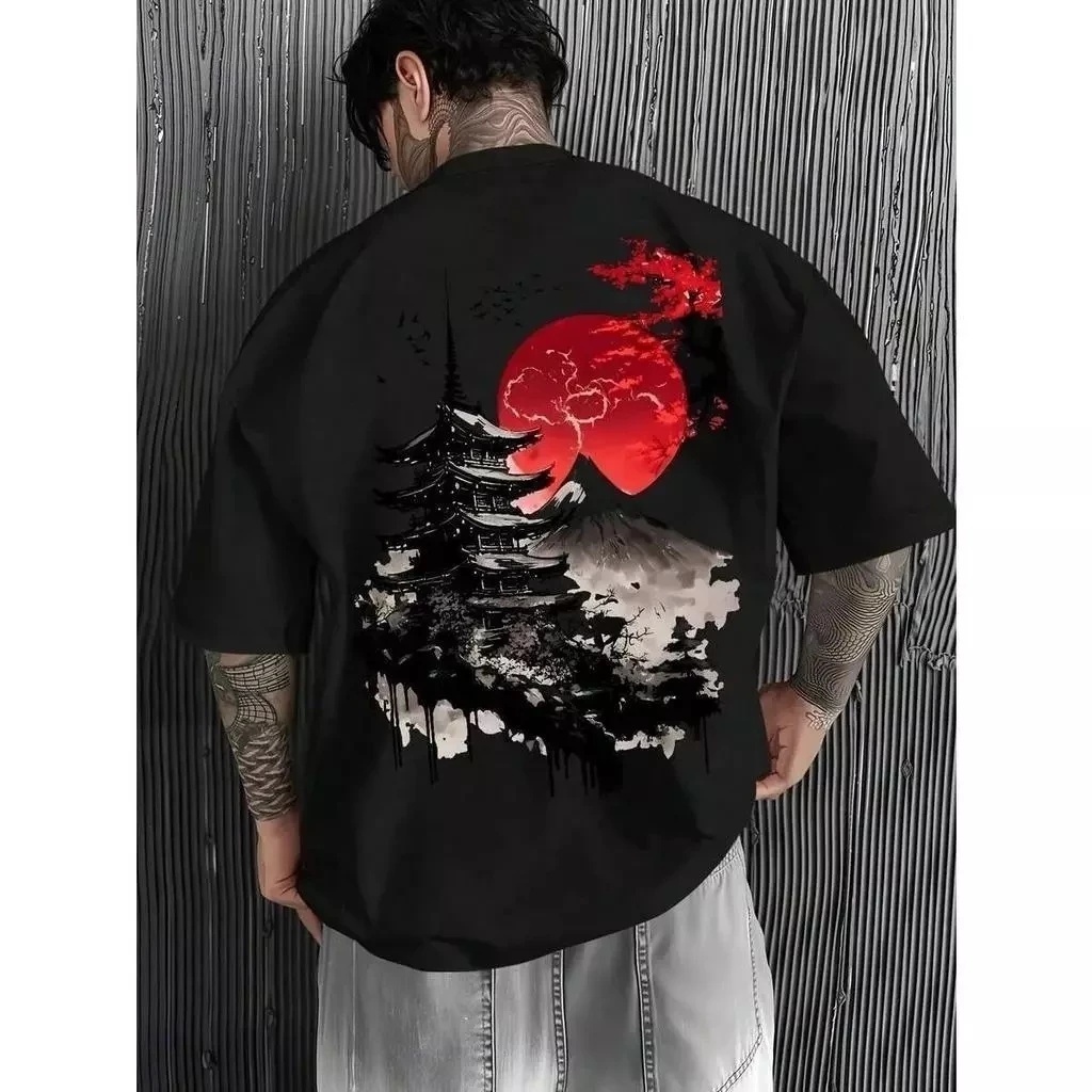 Camiseta Oversized 100% Streetwear Masculina Premium Academia Musculação Treino Confortável Estilosa