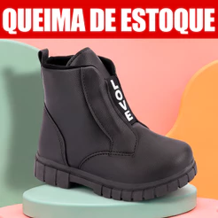 Bota infantil Menina 23ao34 Botinha Infantil Feminina Coturno Infantil Menina Bota Infantil Feminina
