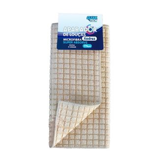 Aparador de Louças Clean Tech Microfibra Xadrez Super Absorve 01 Unidade