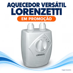 Aquecedor Versatil Lorenzetti Torneira Ou Monocomando 220v