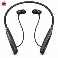 Fone de Ouvido Bluetooth Aitek AHS B1002 Esportivo 5.4 Neckband 25H Tipo-C Microfone Preto