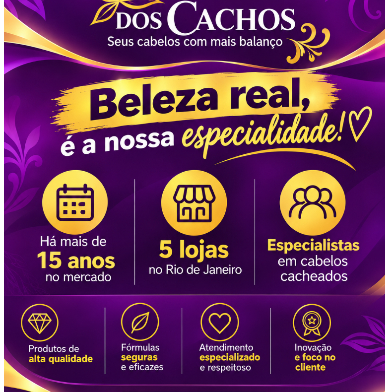 Creme para Pentear Cachos - Nutrição, Brilho e Maciez 1kg Natural dos Cachos — imagem 2 de 2