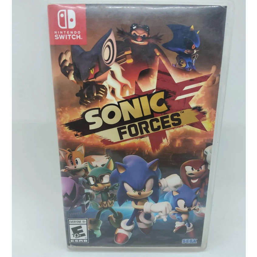 Jogo Sonic Forces Nintendo Switch Cartucho Físico Nintendo