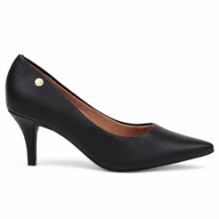 Scarpin Feminino Vizzano 1185.702 Bico Fino Salto Fino 7 cm Social Original