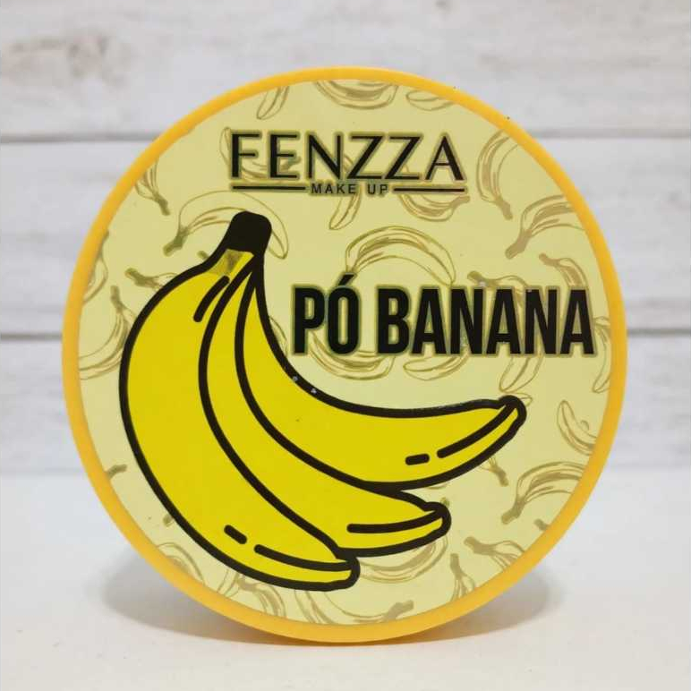 Pó Banana Fenzza 15g - Finalizador Matificante e Acabamento Impecável