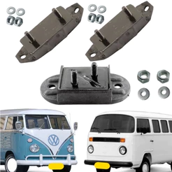 Kit Coxim Original BFX Motor E Cambio Kombi Ate 1996