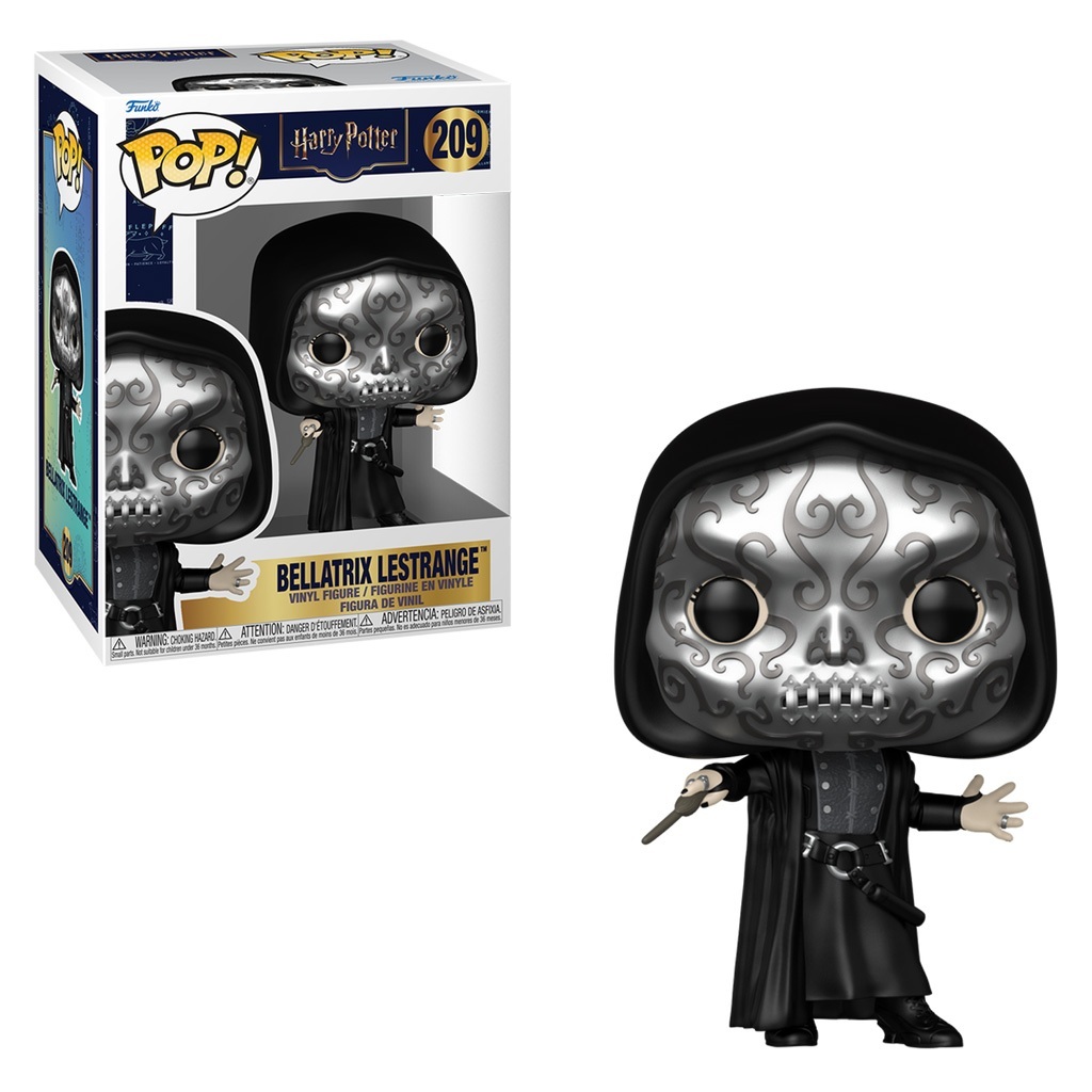 FUNKO POP HARRY POTTER: DEATH EATER - BELLATRIX LESTRANGE 209 NOVO ORIGINAL
