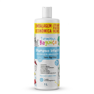 Shampoo Infantil Turminha da Bagunça 1 Litro | Shampoo para bebê | Shampoo para criança