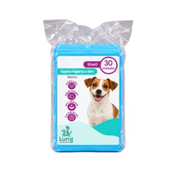 Tapete Higienico Super Slim Economico 50x60cm 30un p/ Cachorro Pet Cães Barreira Colante