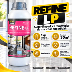 Refine Lp Tira Manchas Porcelanatos Ceramicas Pisoclean 1kg